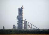 Cementownia Kujawy należąca do Holcim Polska w Bielawach k. Bydgoszczy