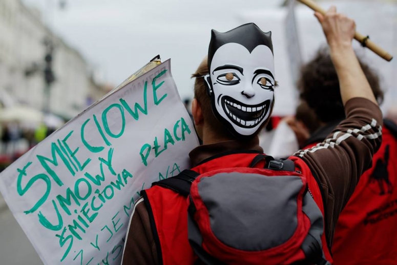 demonstracja "My, prekariat" 2015