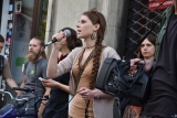 Protest pod restauracją Krowarzywa, Warszawa czerwiec 2016 r.