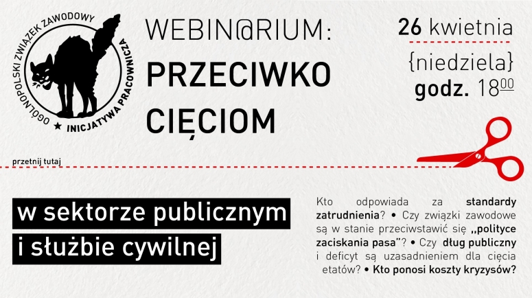 Webinarium: Przeciwko cięciom w sektorze publicznym (video)