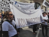 Manifestacja pod Ministerstwem Zdrowia w 2019 r.