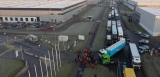 Protest i blokada magazynu Amazona pod Wrocławiem