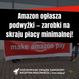 Amazon ogłasza podwyżki — zarobki na skraju płacy minimalnej